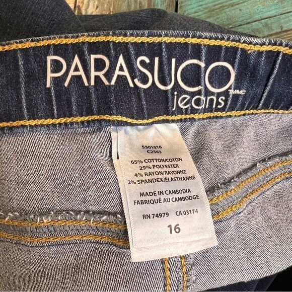 PARASUCO Denim Jeggings Size 16 - Picture 7 of 7